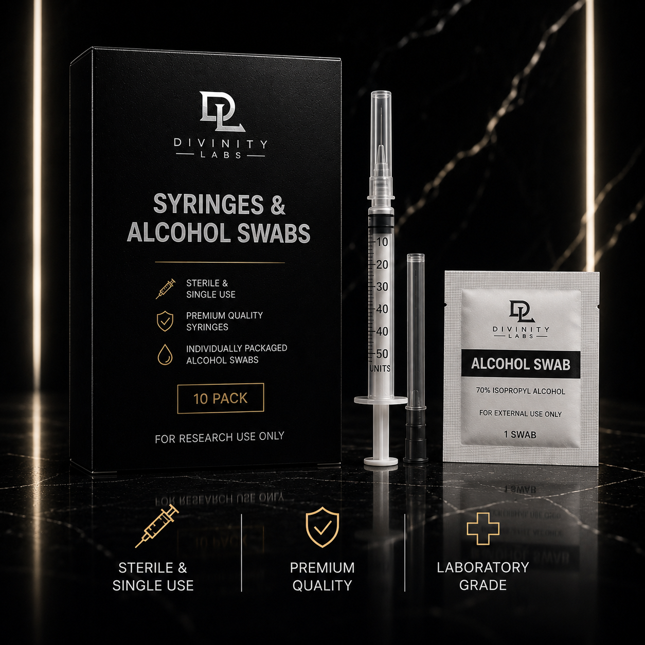 Syringes & Alcohol Swabs